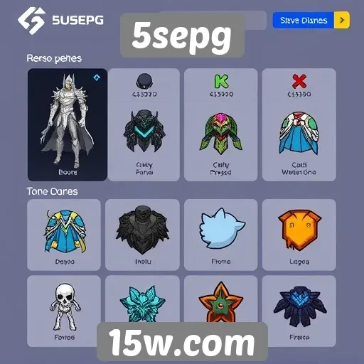 Novos recursos de personalização no 5sepg